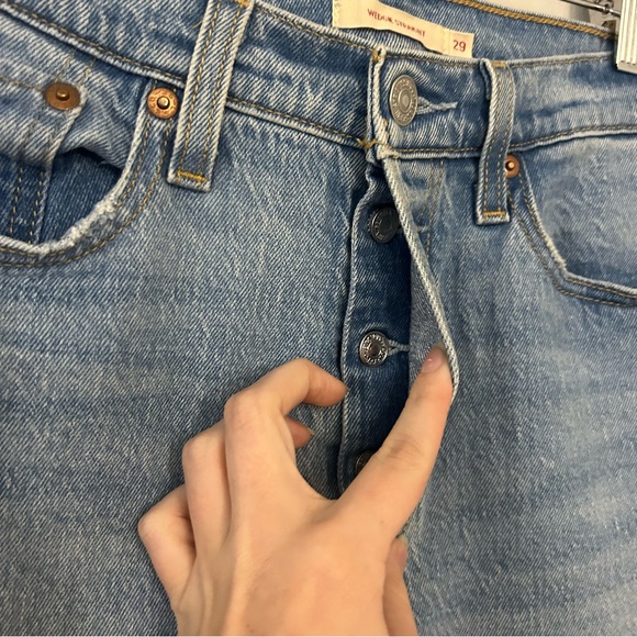 Levi’s Wedgie Straight Button Fly Jeans - Picture 5 of 5